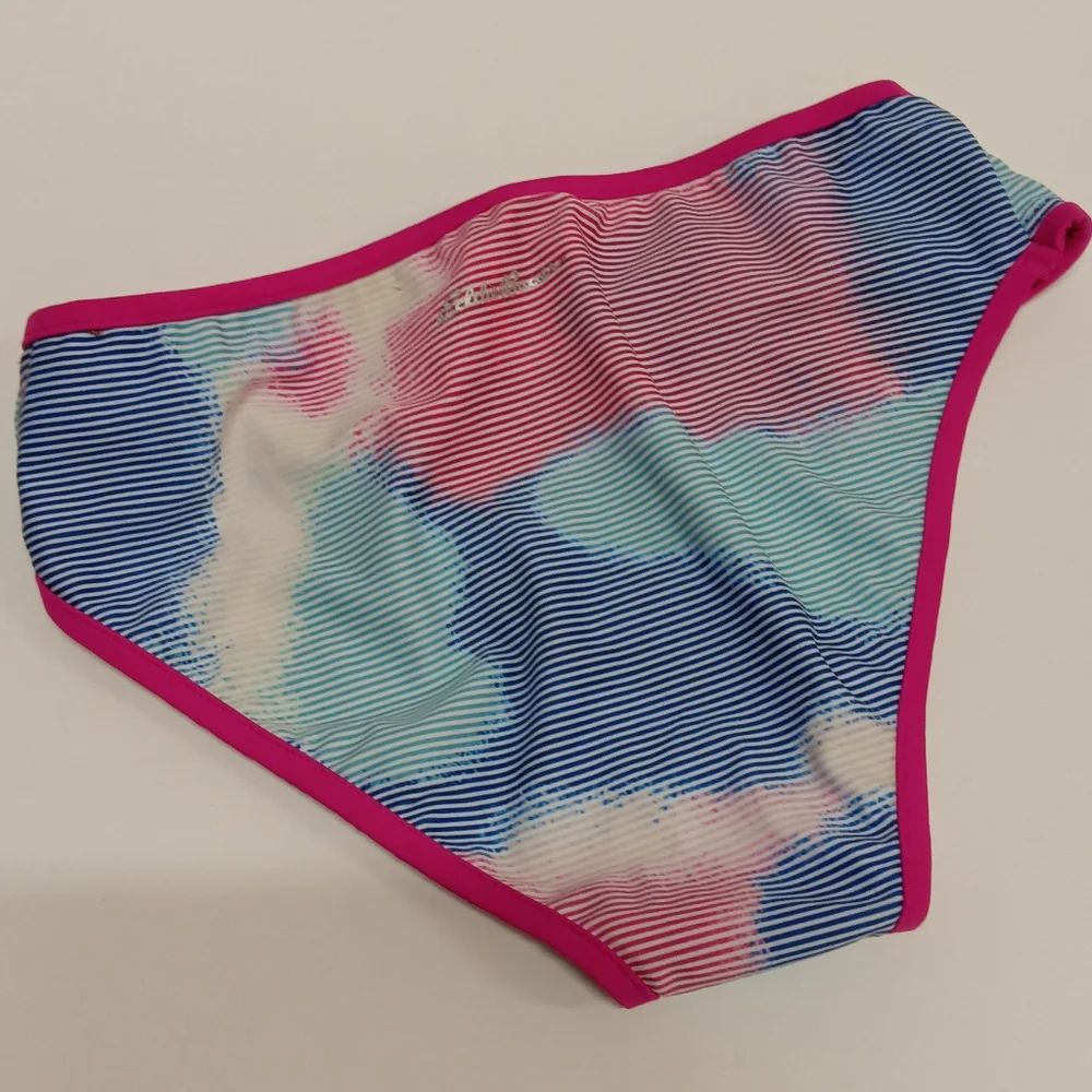 4 Piece Set NWOT Eddie Bauer Girls Swim Coordinates Set Size Large